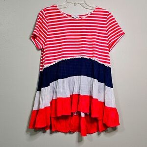 Umgee Red White and Blue Top